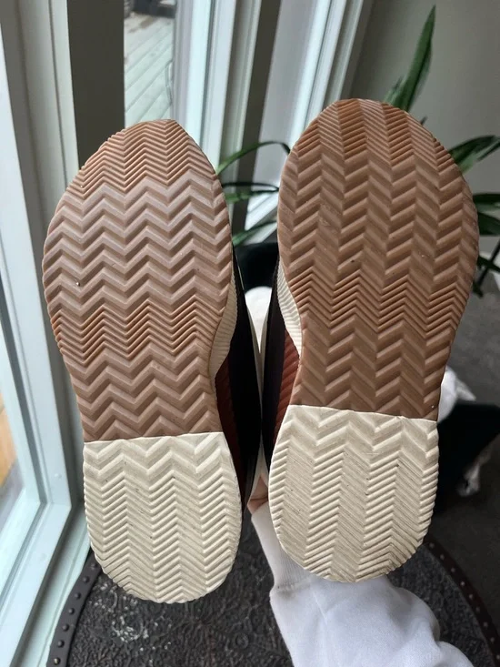 SOREL OUT N ABOUT III PUFFY ZIP WATERPROOF BOOTS IN CHALK 8.5 - Picture 11 of 11